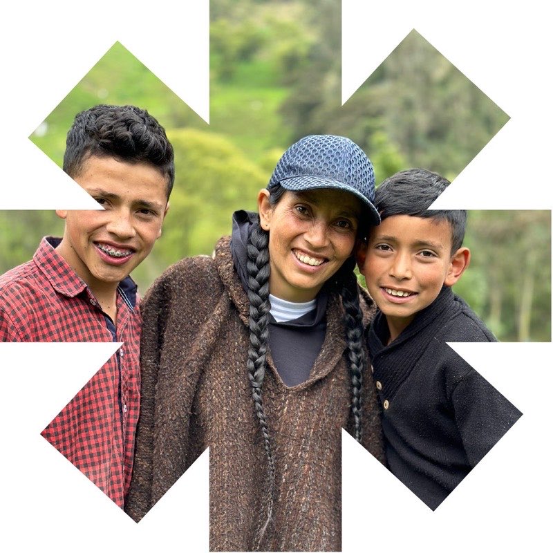Retrato de la familia Nubia e Hijos